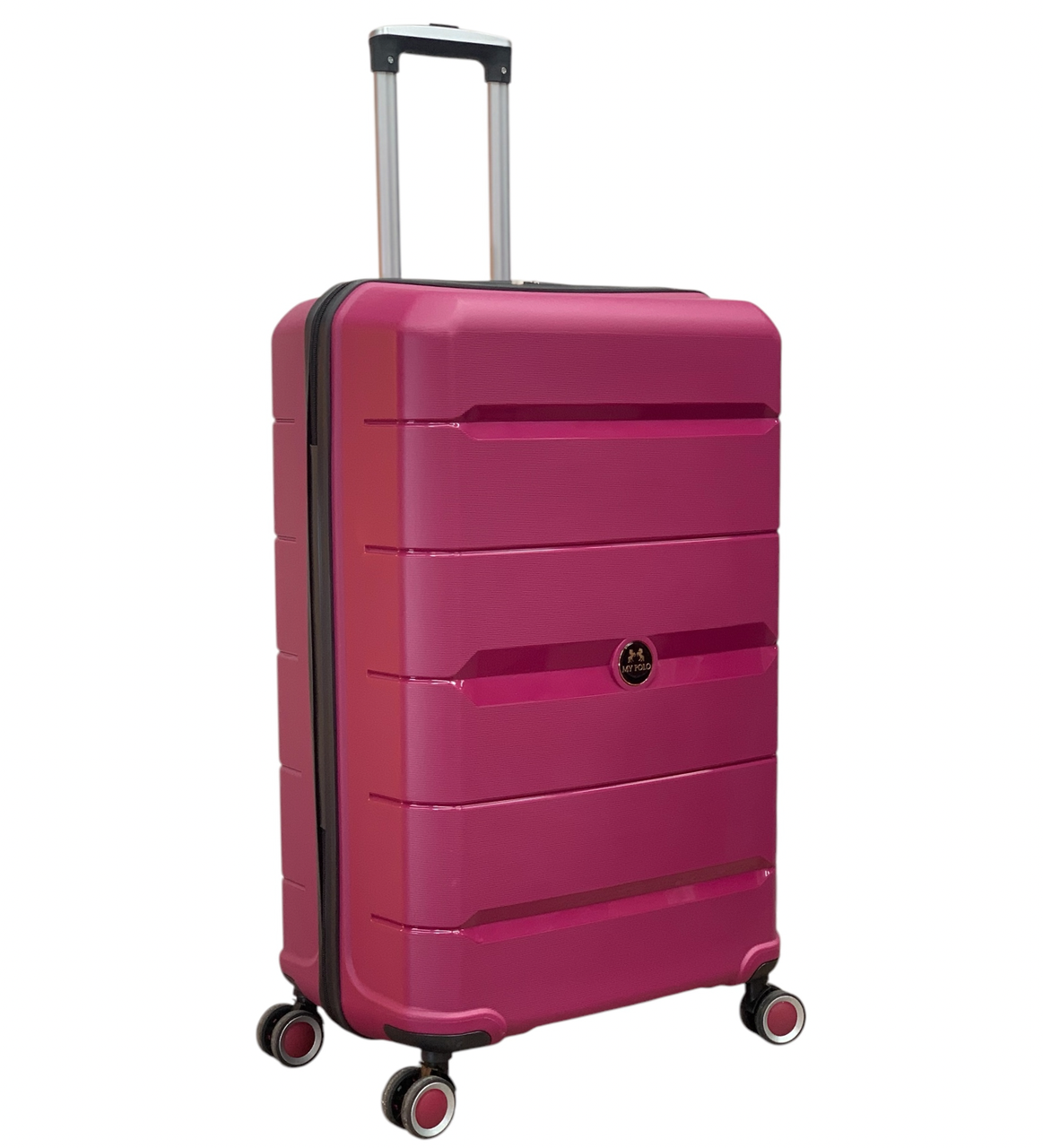 Чемодан my Polo PP009-L полипропилен на 4-х двойных колесах большой L 100 л - фото 1 Чемодан my Polo PP009-L полипропилен на 4-х двойных колесах большой L 100 л - фото 1