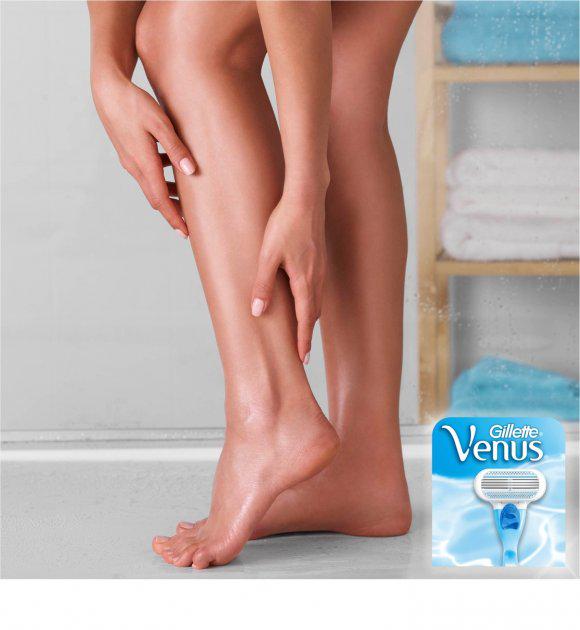 Набор Gillette Venus Smooth станок и Картриджи сменные 2 шт. - фото 5