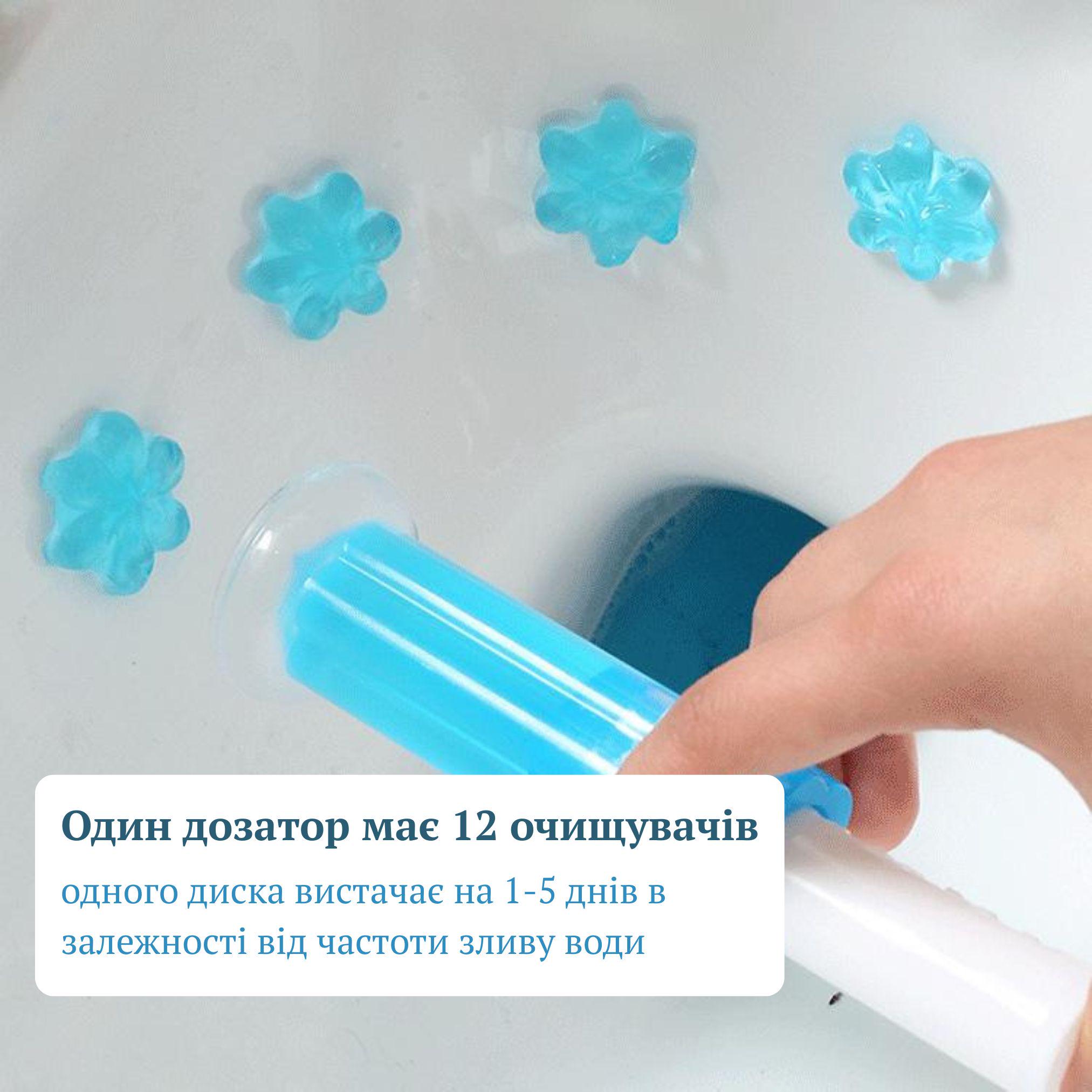 Гель для дезінфекції унітазу з різними ароматами 6 шт. - фото 4 Гель для дезінфекції унітазу з різними ароматами 6 шт. - фото 4