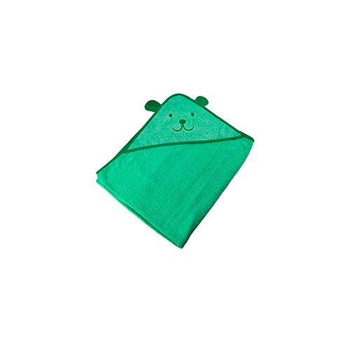 Рушник дитячий з куточком Stenson 90x90 см Green (C27679)