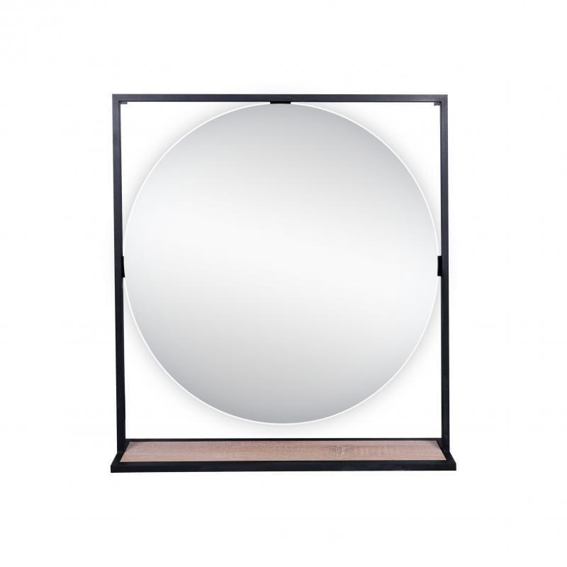 Зеркало Q-tap Taurus с LED-подсветкой Black/Whitish oak QT2478ZP800BWO Зеркало Q-tap Taurus с LED-подсветкой Black/Whitish oak QT2478ZP800BWO