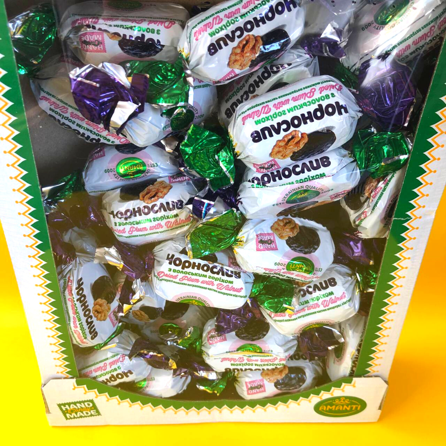 Конфеты шоколадные Аманти Чернослив с орехом 1 кг (A-1000-prune) - фото 10 Конфеты шоколадные Аманти Чернослив с орехом 1 кг (A-1000-prune) - фото 10