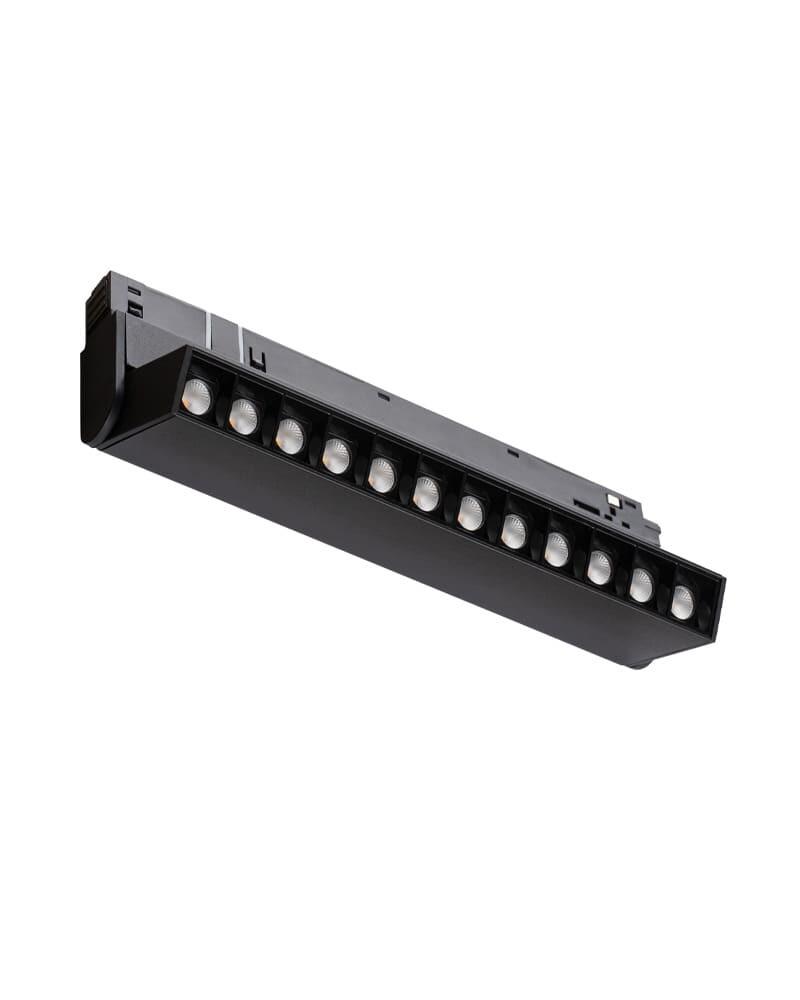Светильник магнитный трековый Nowodvorski LVM Focus Out Led 1x9 W 3000к 800Lm IP20 Bl (10145)