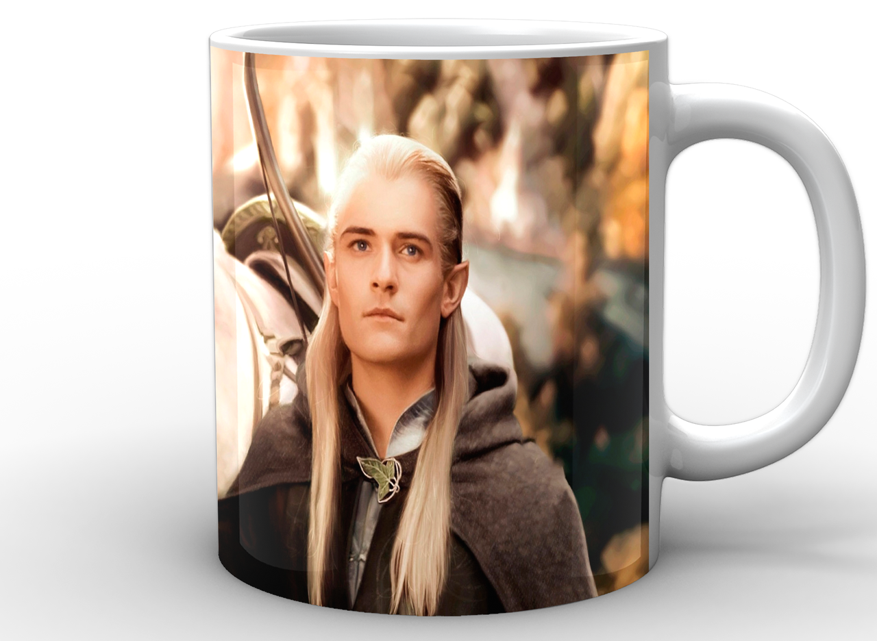 Чашка Gee! The Lord of the Rings Властелин колец эльф LR.02.018 Белый