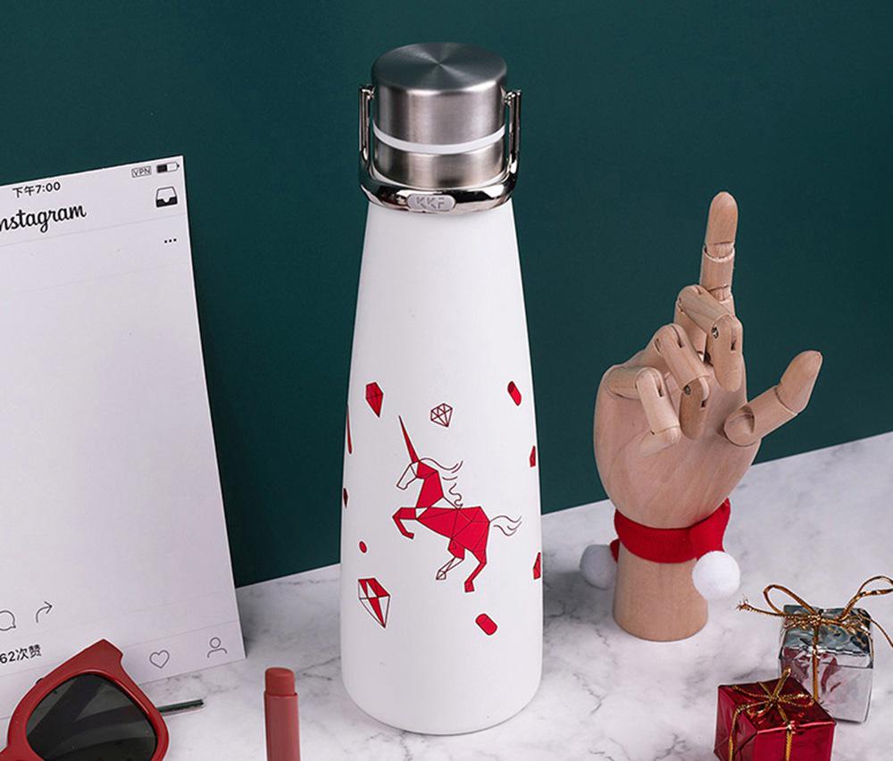 Термос KKF Vacuum Bottle Capacity 475 мл Paper Plane (48381) - фото 3