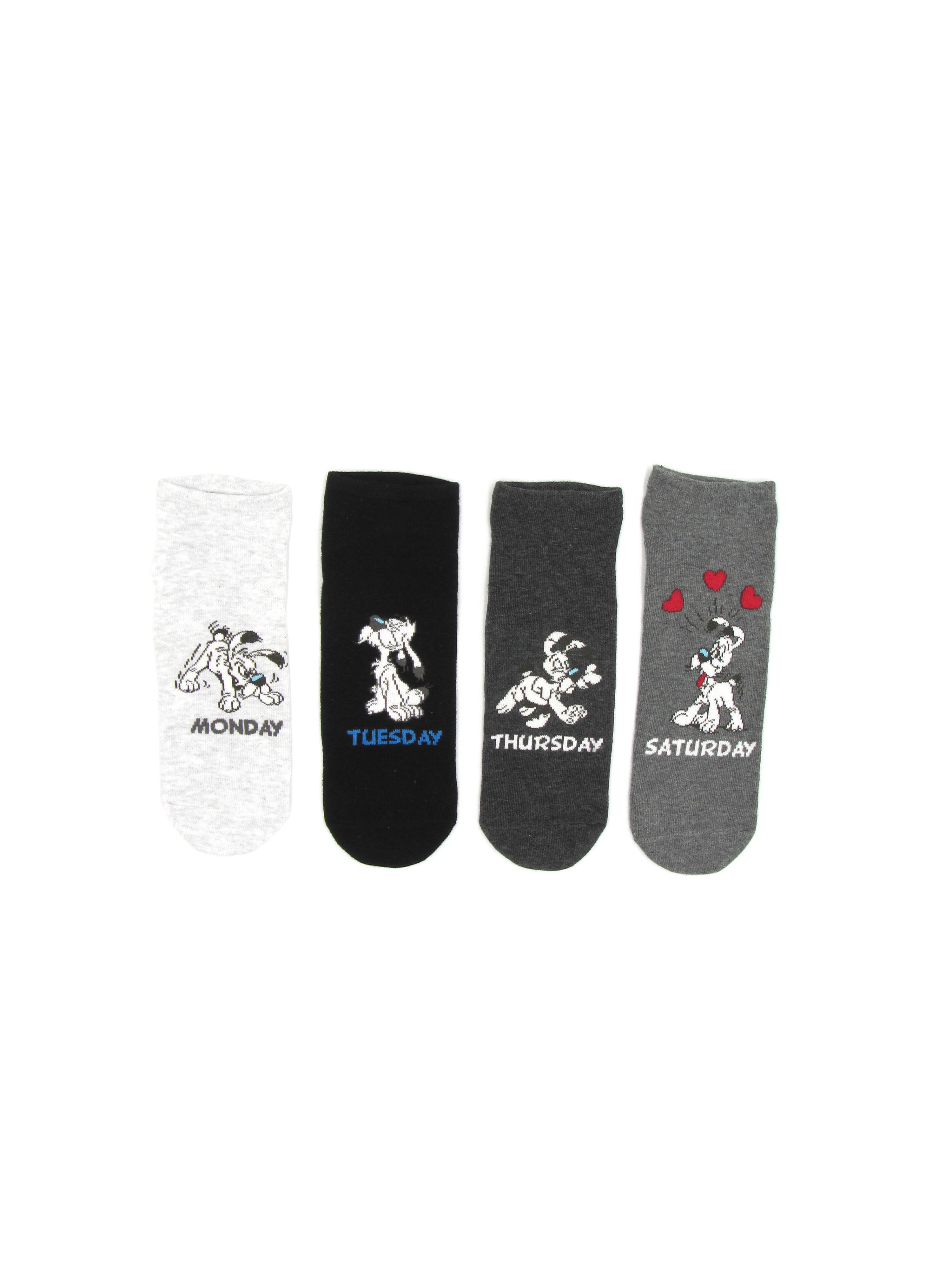 Шкарпетки C&A 4 пари р. 39-42 Темно-сірий (336589)