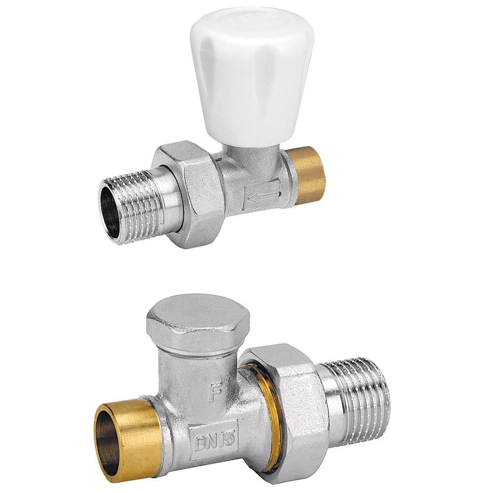 Термокомплект для радіатора прямий Ferro ZGL01 15х1/2"