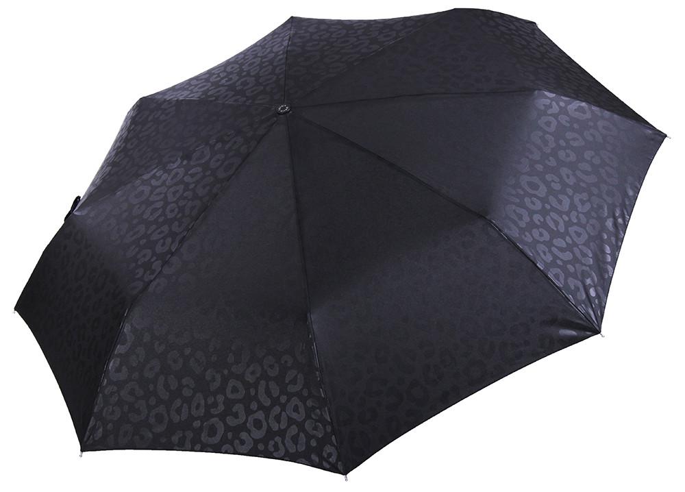 Зонт женский складной Pierre Cardin Ягуар автомат D 96 мм Black (82595)