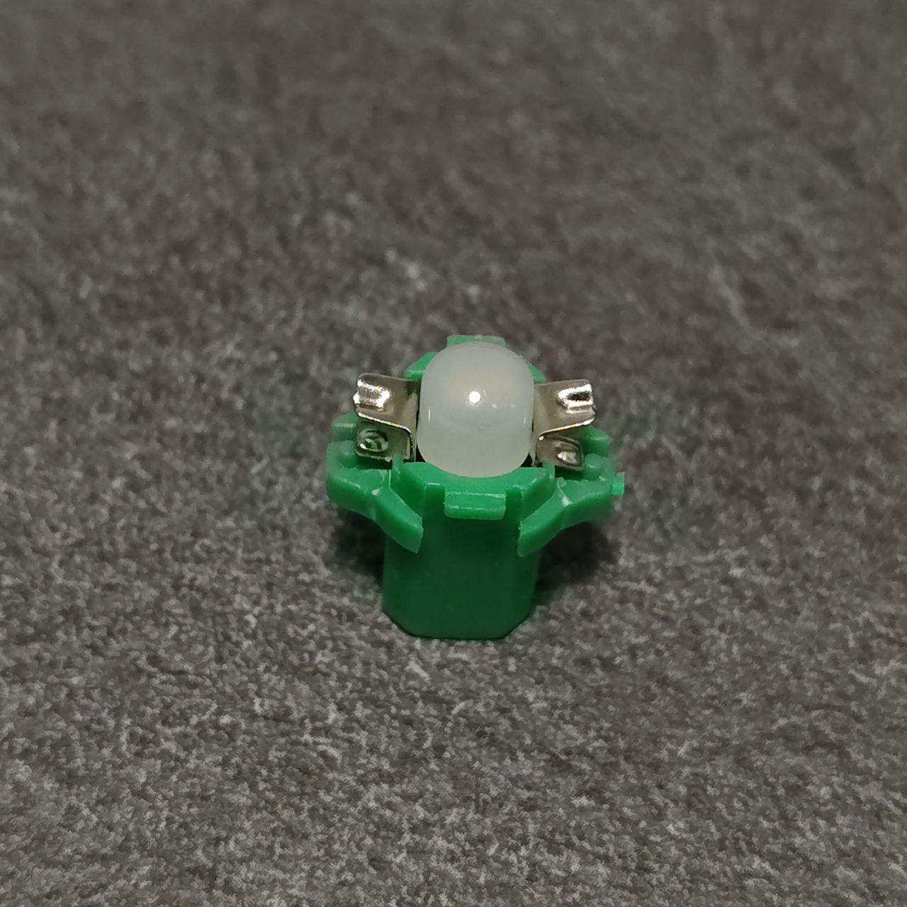 Автолампа T5 B8,3D COB LED Зеленый (602STORE3)