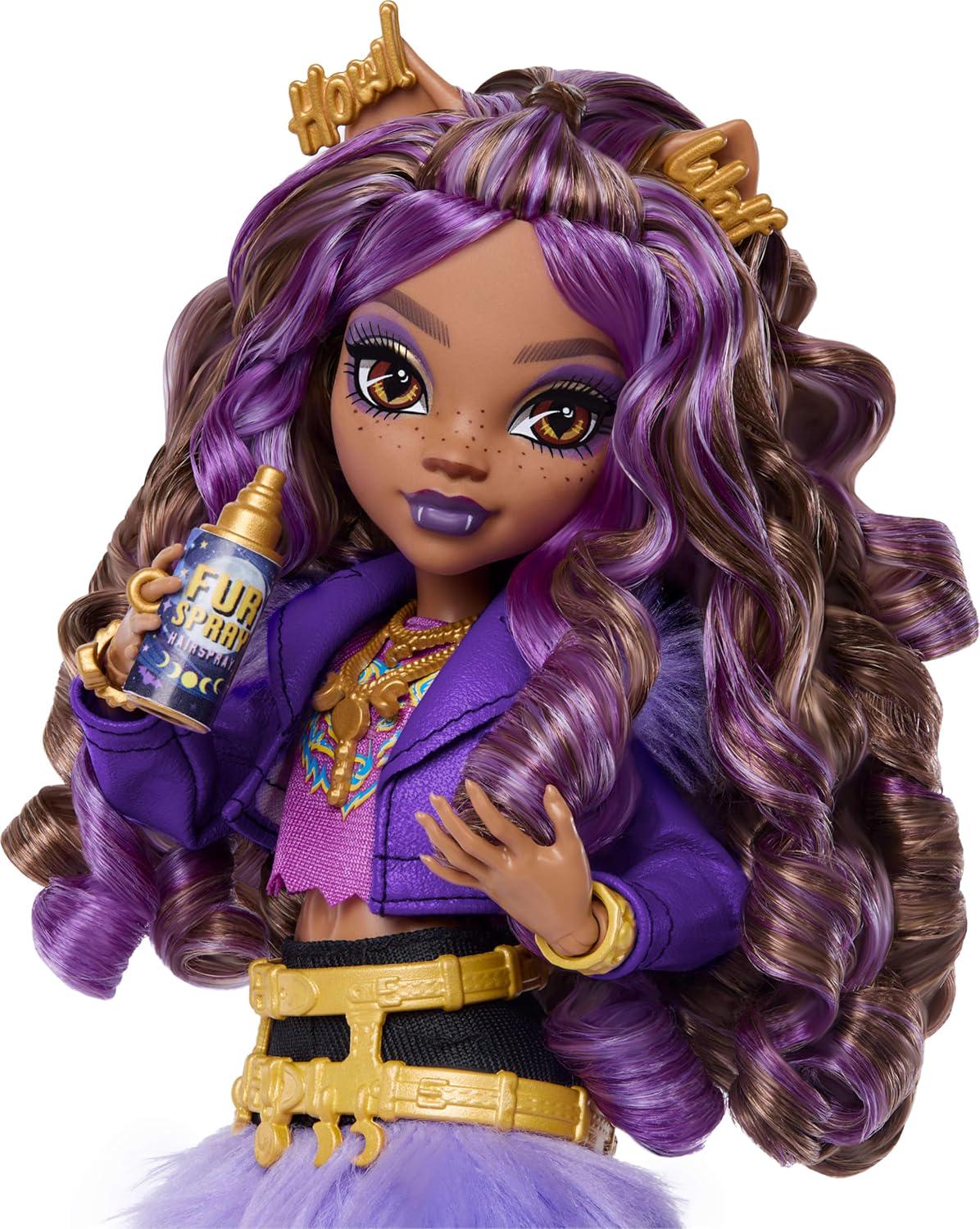 Лялька Monster High Clawdeen Wolf Fabulous Fashion Doll (30877754) - фото 5 Лялька Monster High Clawdeen Wolf Fabulous Fashion Doll (30877754) - фото 5