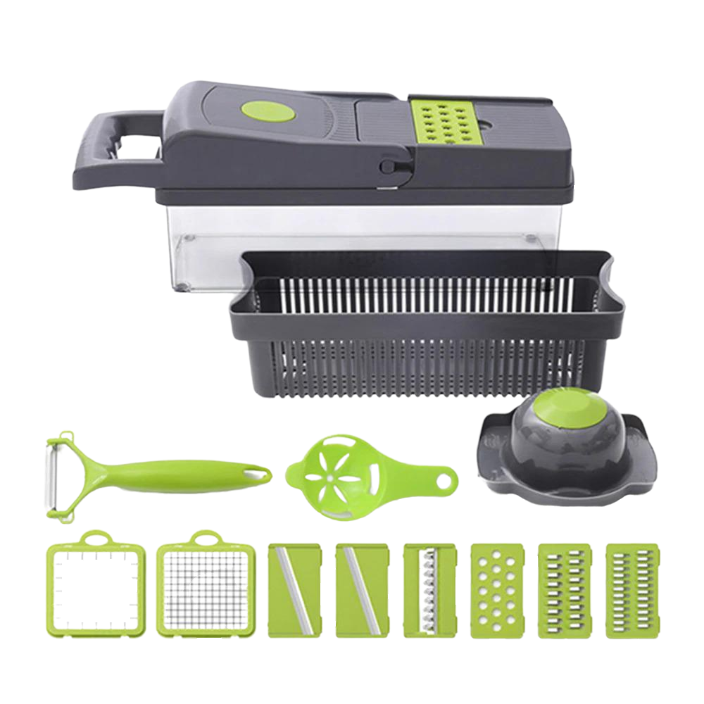 Овощерезка Line Slicer с насадками и контейнером (e5c4751b)