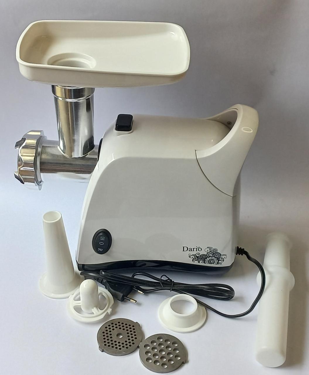 Мясорубка электрическая Dario 1800 Вт White (DMG0118)