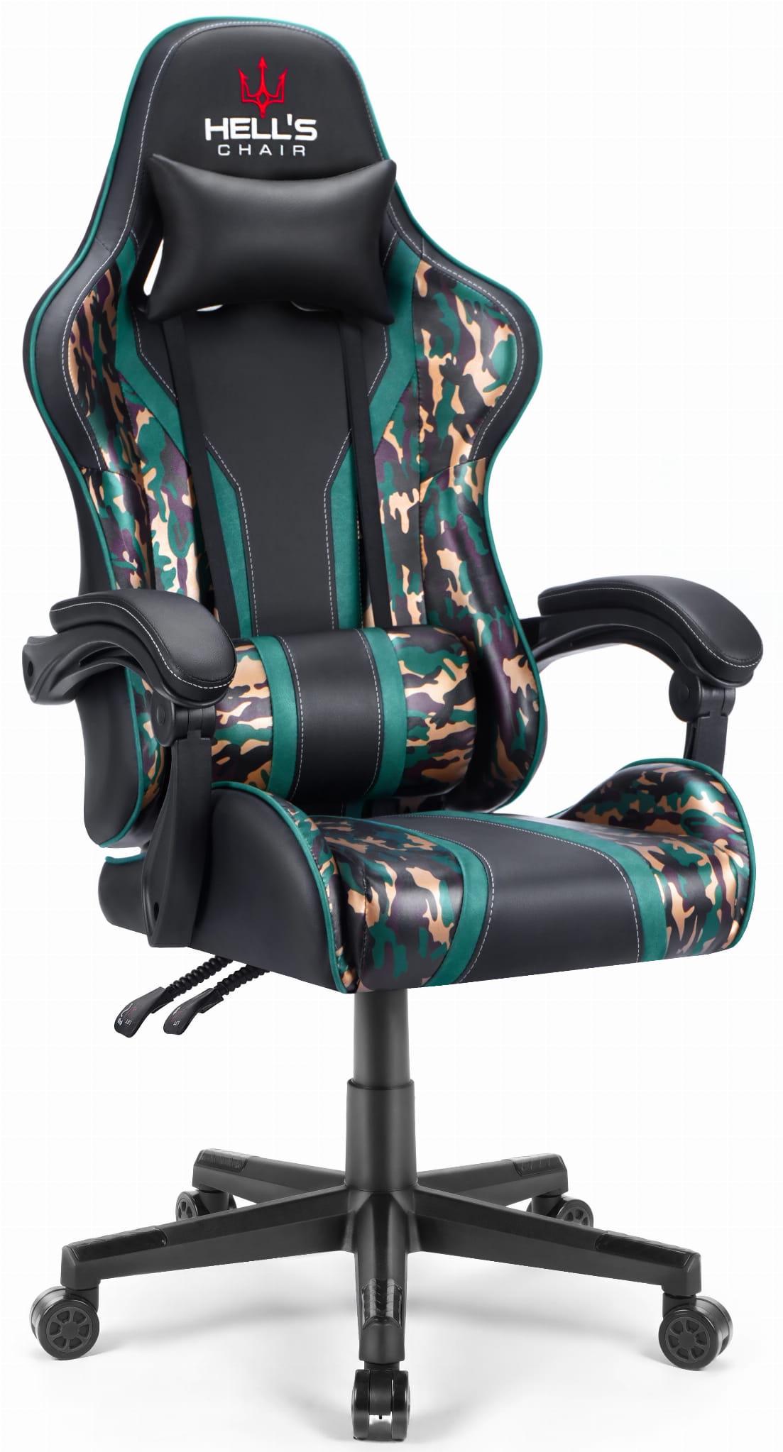 Кресло геймерское HELL'S CHAIR Plus Battle - фото 8