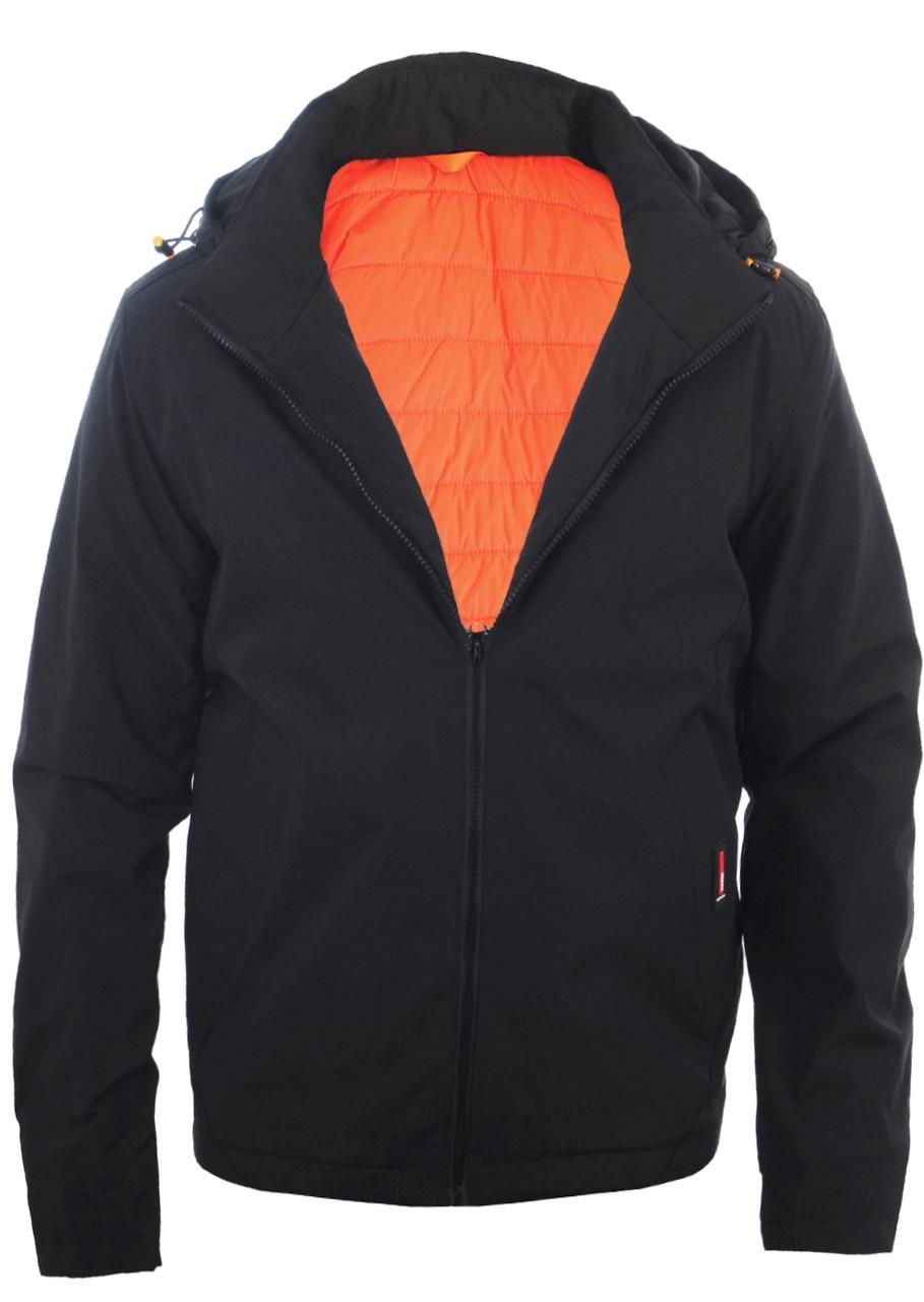 Куртка демісезонна чоловіча Remain 22-7989 Чорний (22-7989_43_56)