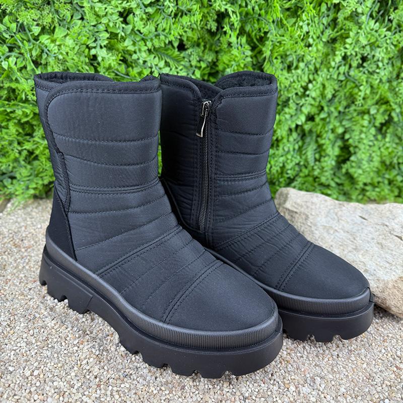 Дутики жіночі високі на замку Е-0050404-1 p. 37 23,5-24 см Чорний (115538524) - фото 3 Дутики жіночі високі на замку Е-0050404-1 p. 37 23,5-24 см Чорний (115538524) - фото 3