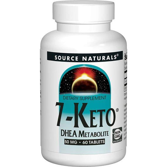 ДГЭА Source Naturals 7-Keto DHEA Metabolite 50 мг 60 Tabs