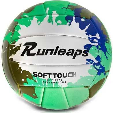 Мяч волейбольный Runleaps р. 5 Green/Blue (Runleaps GB 5)