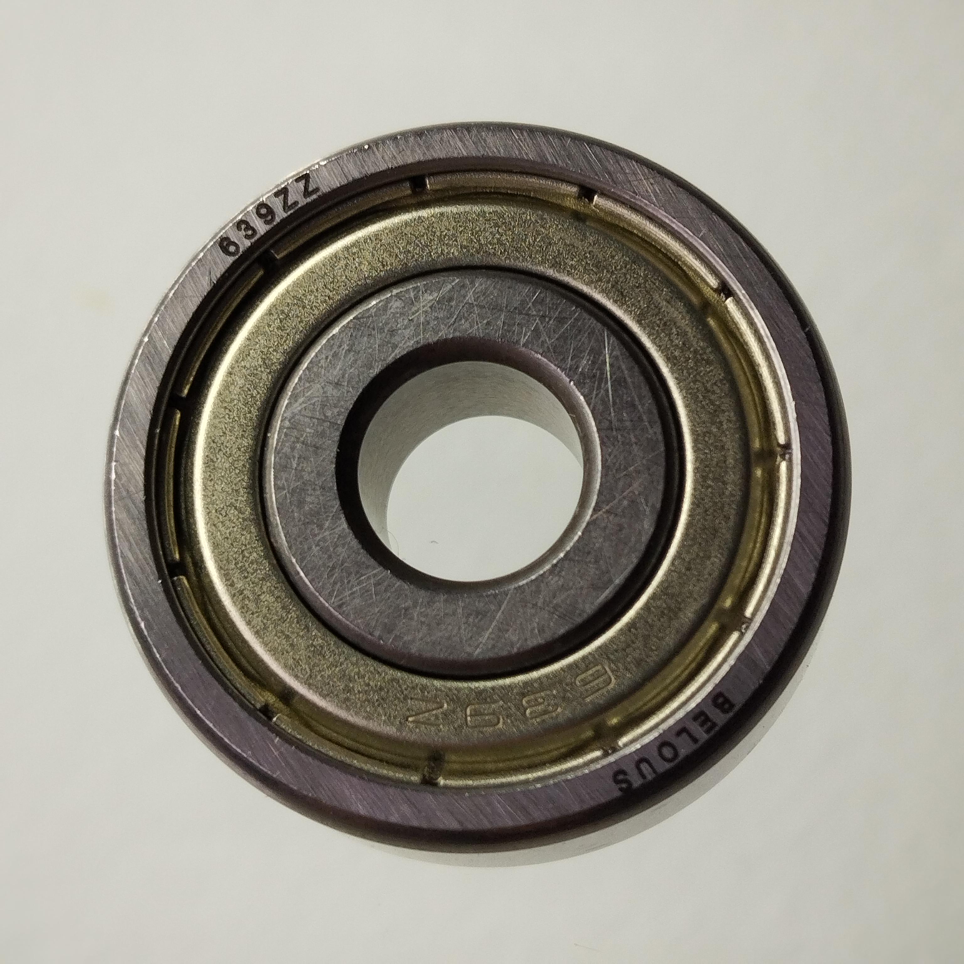 Підшипник BELOUS 639 ZZ кульковий однорядний 9 мм x 30x10 мм Gcr15 ABEC3 rpm5000 (100226)