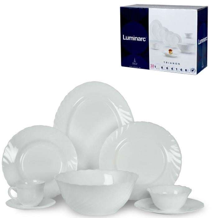 ᐉ Столовый сервиз Luminarc Trianon 38 предметов (0307)