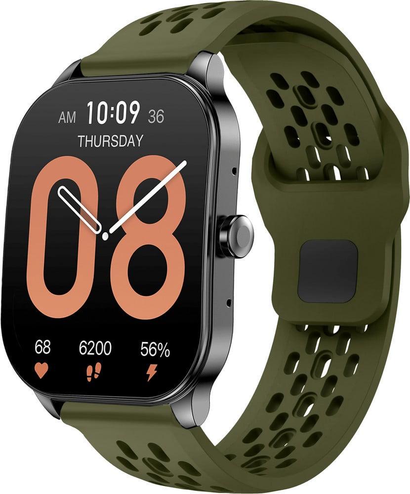 Ремешок силиконовый Liveunic для Amazfit Pop 3S/3R Khaki (41958-17)