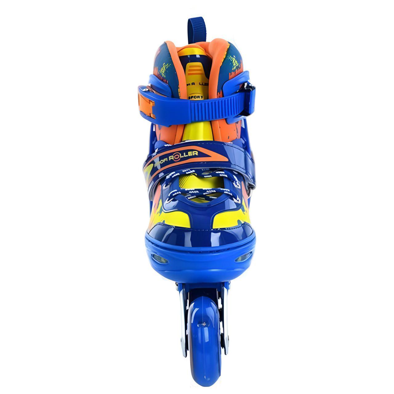 Ролики A4149-M-BL р. 35-38 Синий - фото 3 Ролики A4149-M-BL р. 35-38 Синий - фото 3