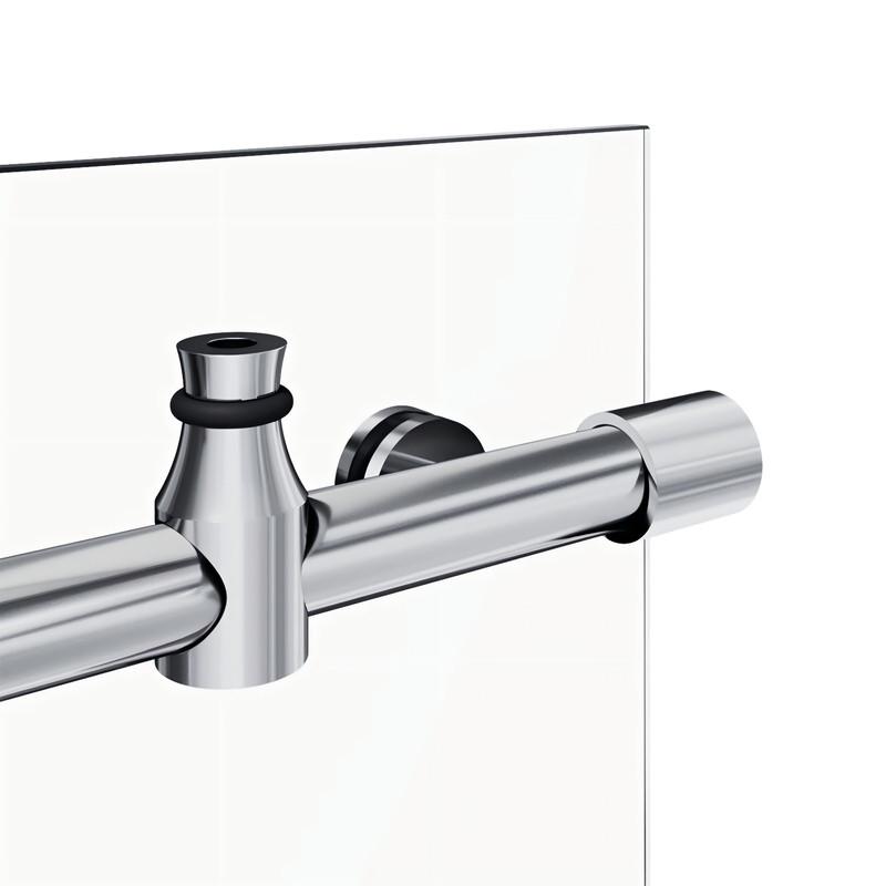 Душевая кабина без поддона KOER SR SC07-120x90x200-TR-01 прозрачное стекло Easy Clean 8 мм Хром (KR5370) - фото 7