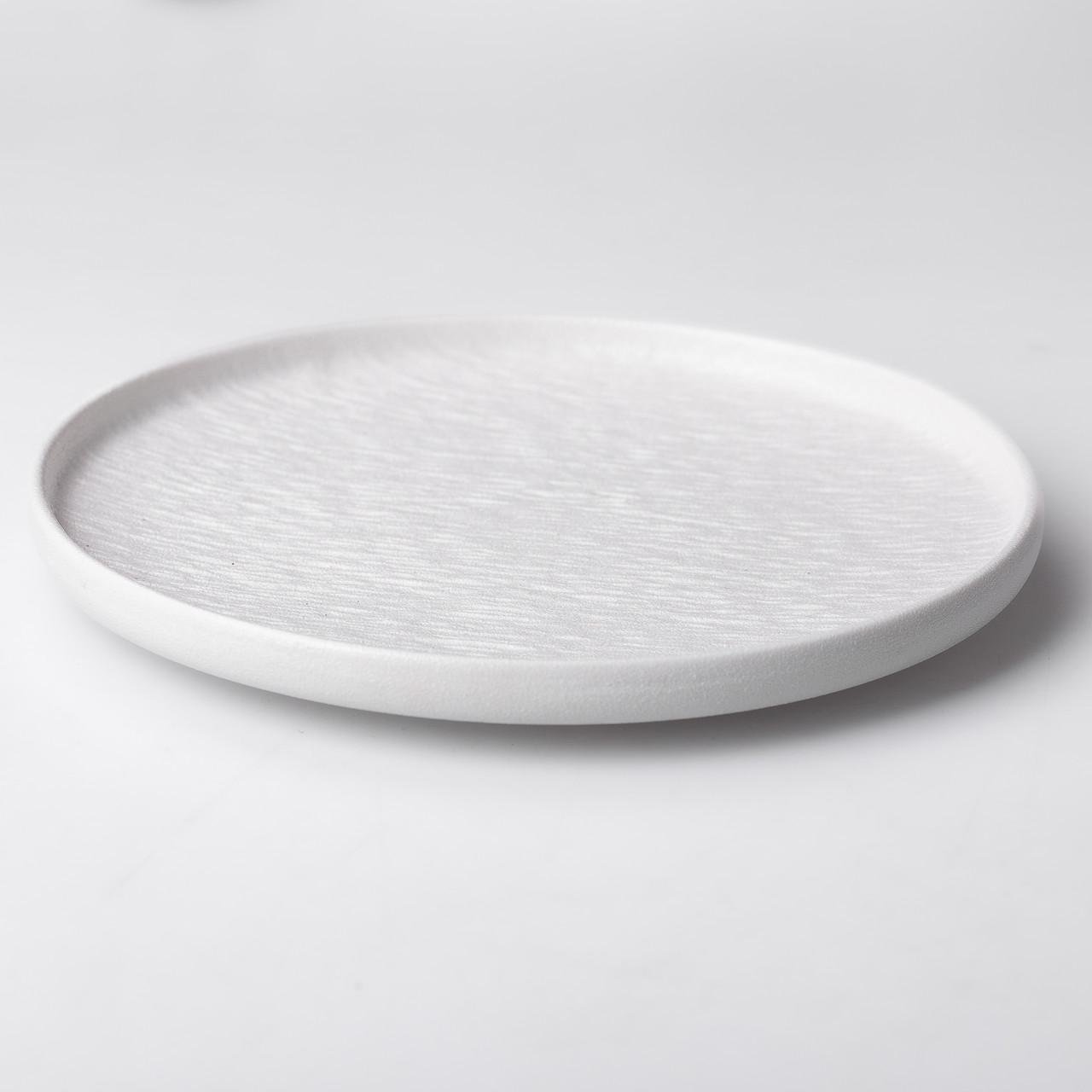 Тарілка плоска керамічна 20 см Білий (5401) - фото 2 Тарілка плоска керамічна 20 см Білий (5401) - фото 2