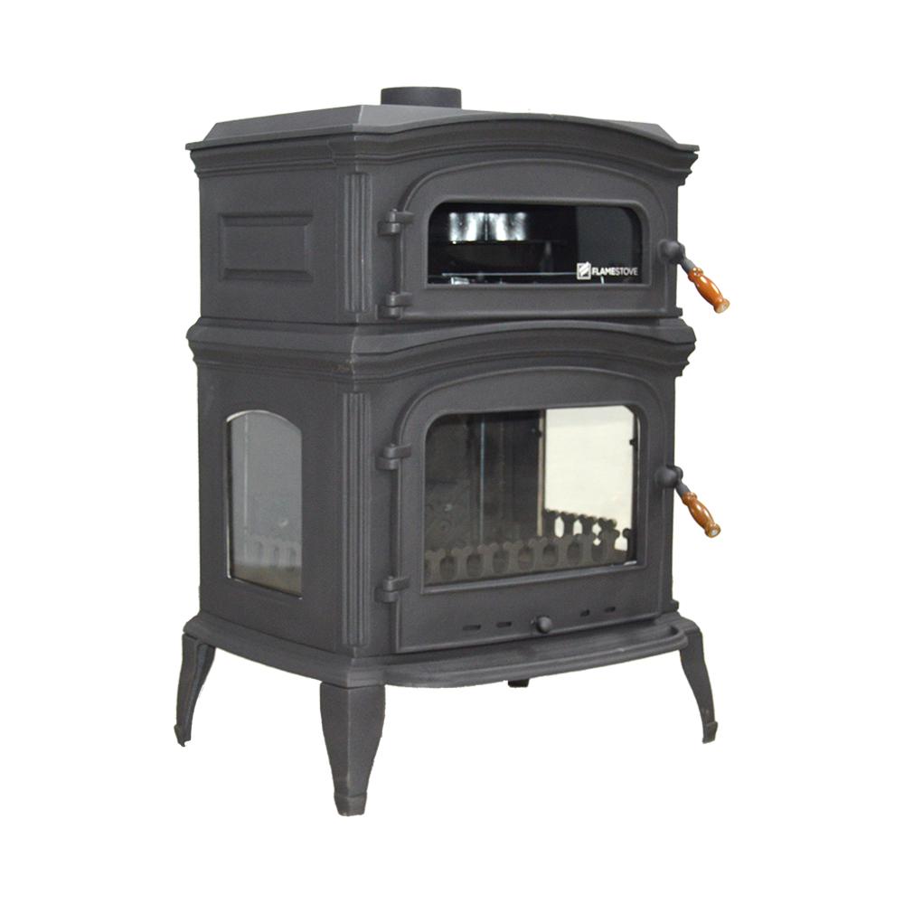 Піч чавунна Flame Stove Altara Lux Premium з духовкою (FS-034) - фото 2