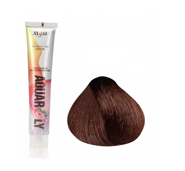 Фарба Itely Aquarely для нормального та сивого волосся 100 мл 6CL Темно-русявий теплий натуральний