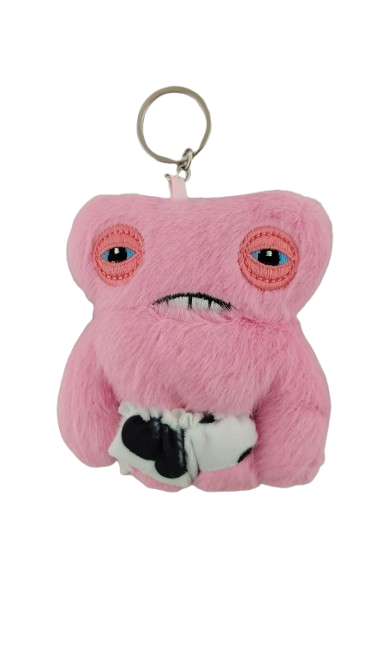 Мягкая игрушка-брелок A-Toys Fuggler Funny Ugly Monster 13 см Розовый (000011)