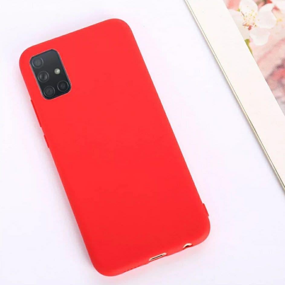 Чехол Candy Silicone для Samsung Galaxy A03s Красный (068408_5)