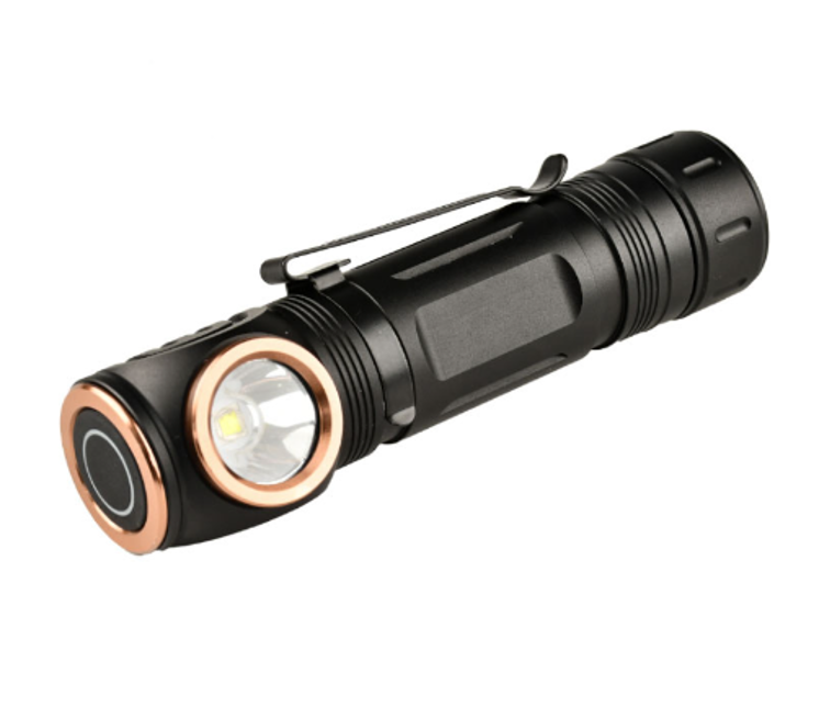 Фонарь перезаряжаемый LED 600 люменов на аккумуляторе с USB (KT6008008)