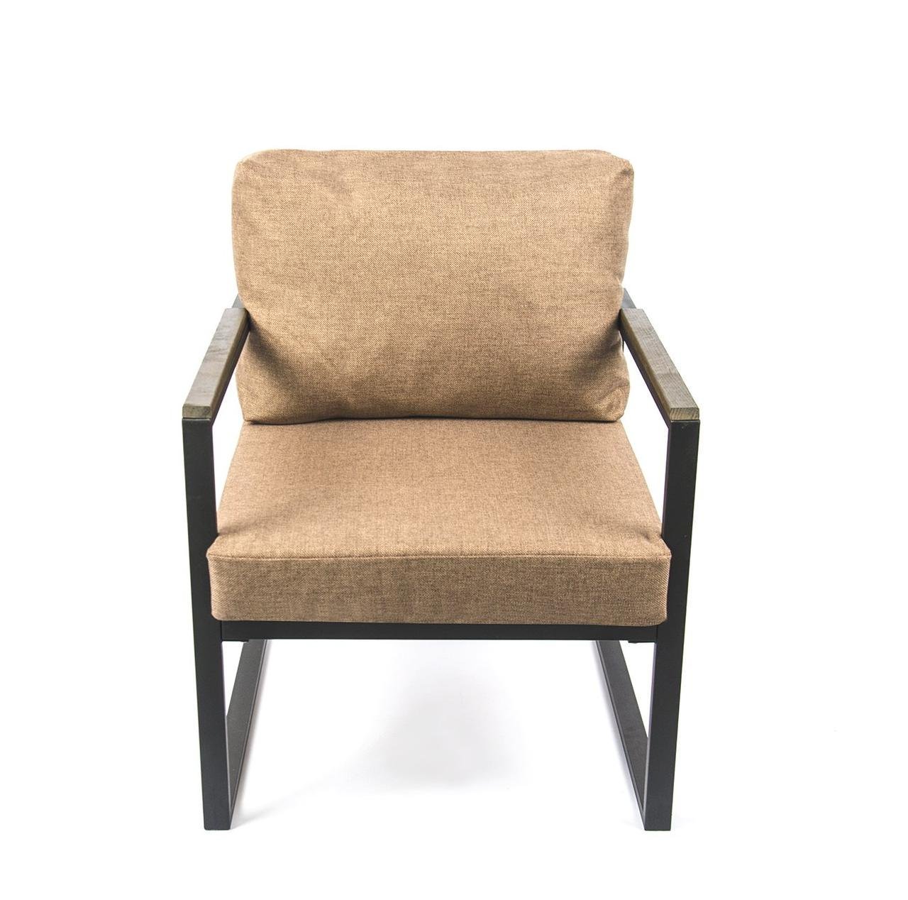 Кресло Махагони Бежевый/Черный (2660703418)