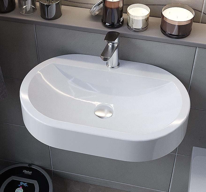 Умивальник підвісний Status MARS White (663) - фото 4