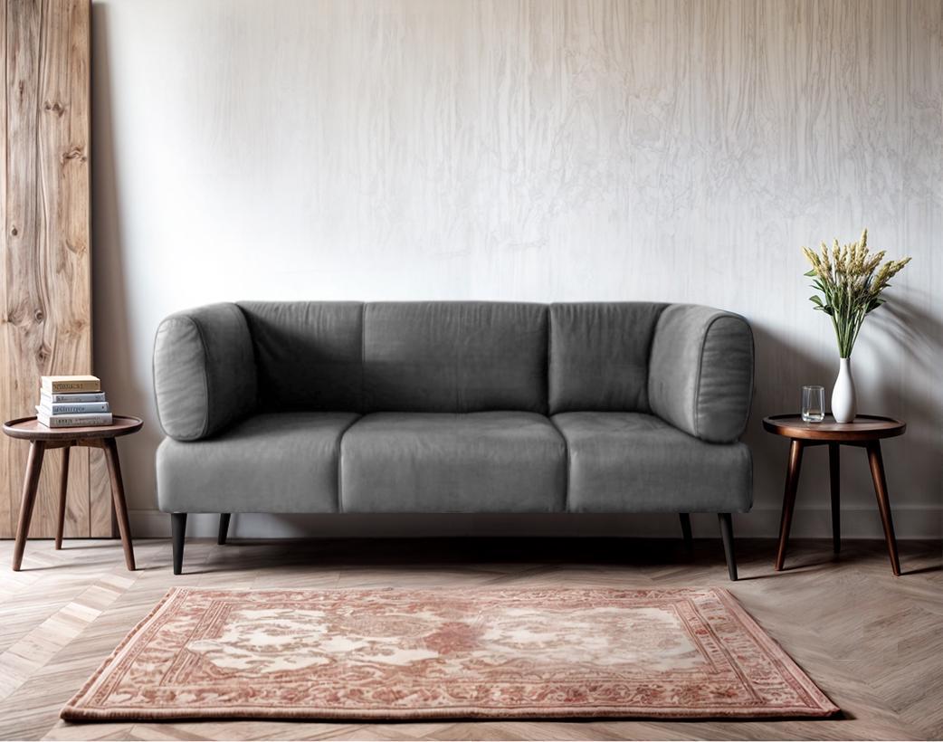 Диван з підлокітниками Tobi Sho Бенно-1 офісний з конусною ногою 1400х720х750 мм велюр Emilia 91 Silver - фото 1 Диван з підлокітниками Tobi Sho Бенно-1 офісний з конусною ногою 1400х720х750 мм велюр Emilia 91 Silver - фото 1