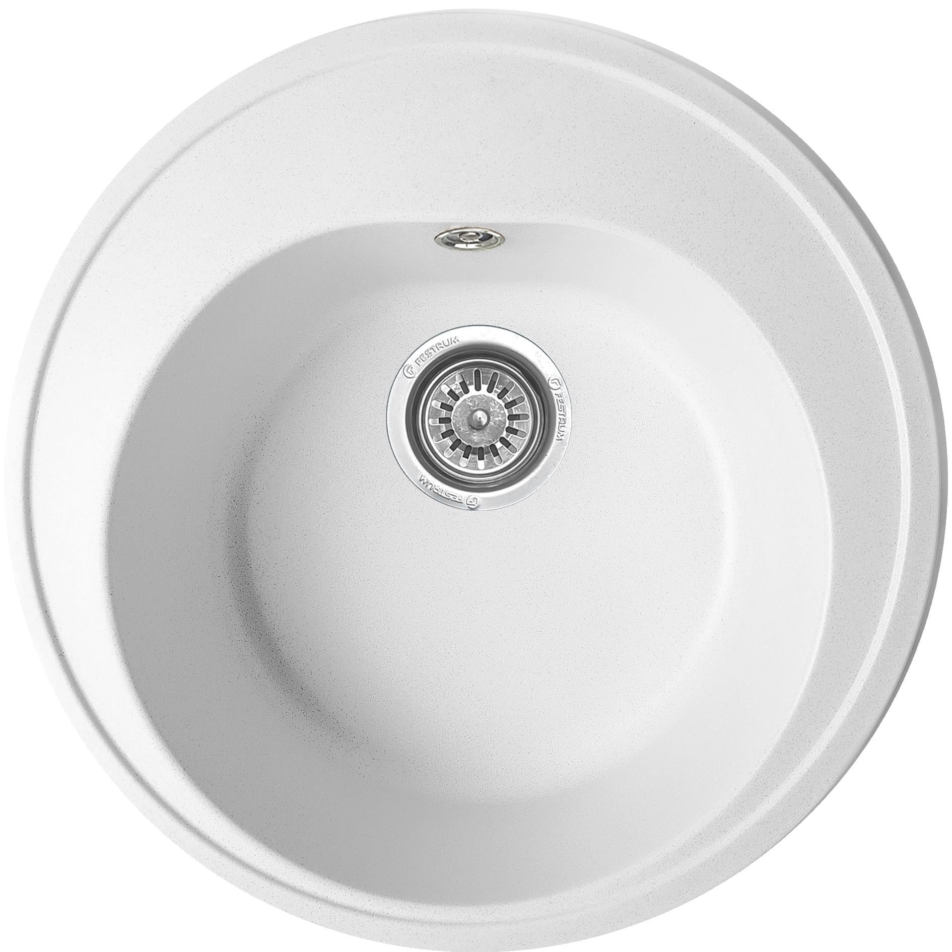 Мойка кухонная Valetti 5N 510x510 мм Белый (11646238)