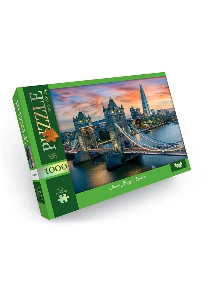 Пазлы детские Danko Toys Tower Bridge London 475х680 мм 1000 элементов (C1000-12-06)