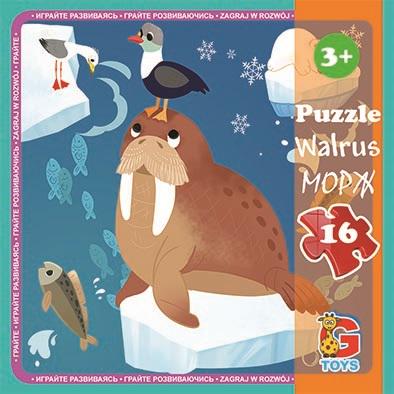 Пазли G-Toys із серії В океані 16 ел. (MTT-139333)