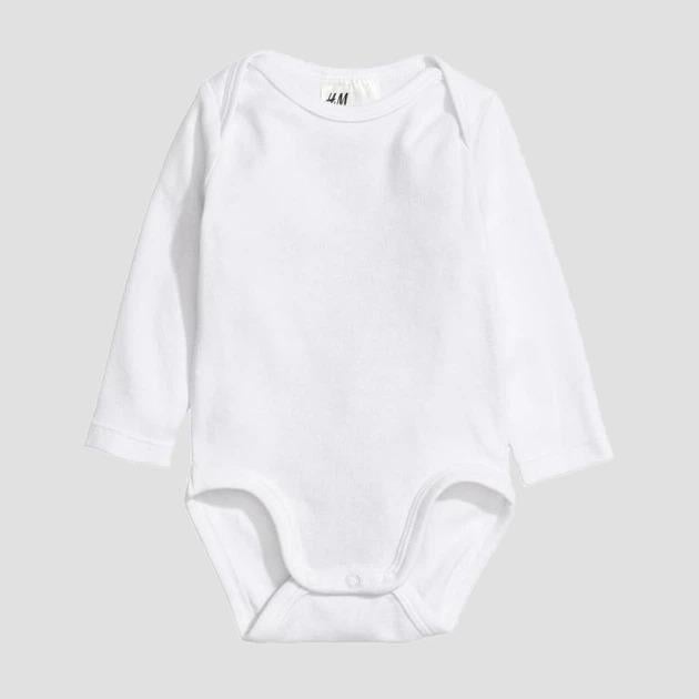 Боди H&M 98 см Белый (533261)