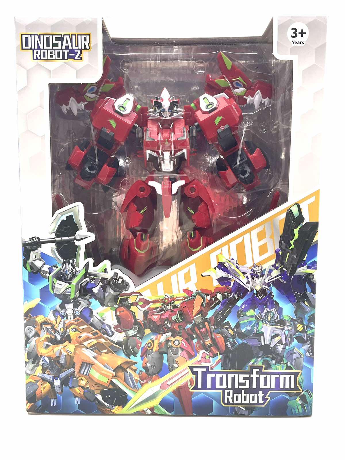 Трансформер Bambi Динозавробот зі зброєю Червоний (W 6688-26 /27/28/29/30) - фото 6 Трансформер Bambi Динозавробот зі зброєю Червоний (W 6688-26 /27/28/29/30) - фото 6