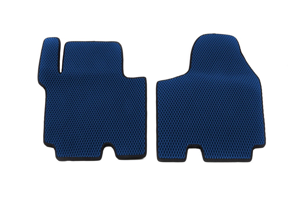Автоковрики Digital Designs Nissan Primastar Kasten X83 от 2002 г. 2 шт. Синий (1501243897)