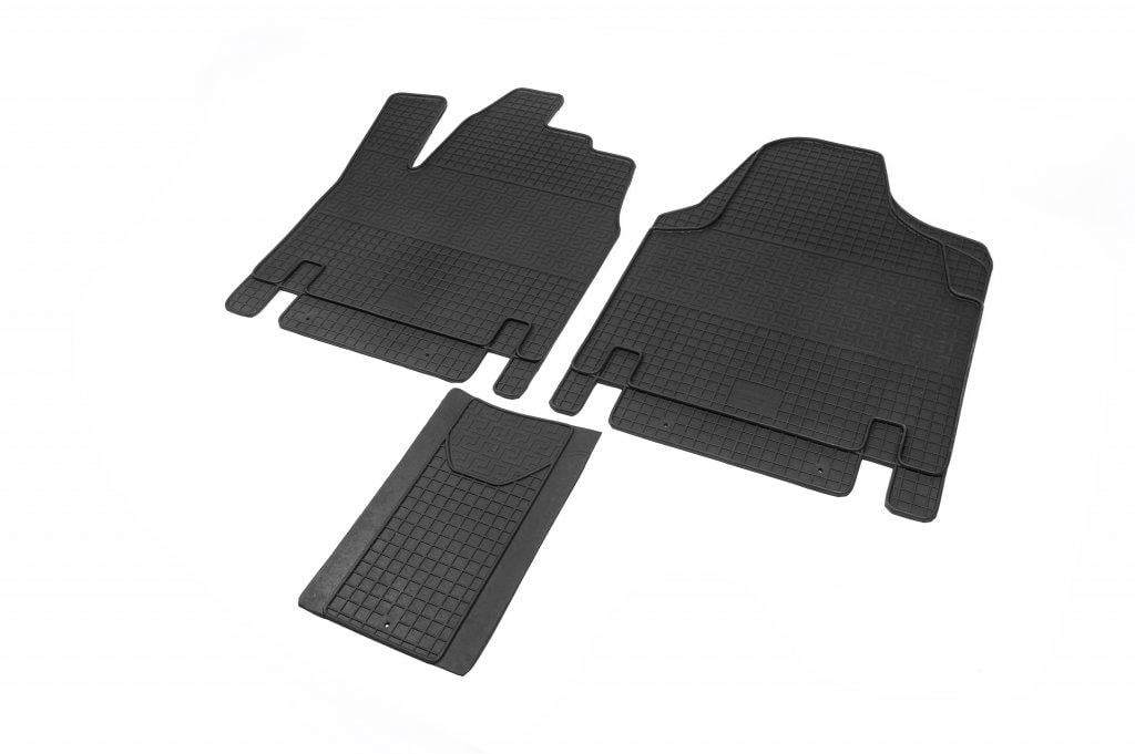 Резиновые коврики Polytep для Fiat Scudo 1996–2007 гг. резина Черный