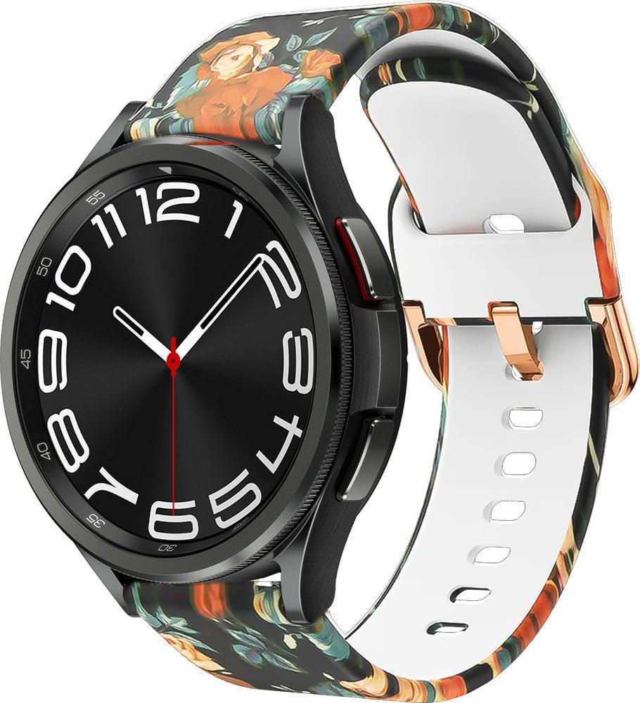 Ремінець Colorful для Galaxy Watch 6 Classic 47 мм Rose Noir (41822) Ремінець Colorful для Galaxy Watch 6 Classic 47 мм Rose Noir (41822)