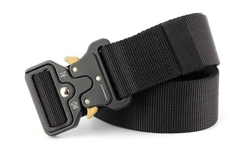 Ремень Tactical Belt с быстросъемной магнитной пряжкой 125x3,8 см Черный (TY-6841)