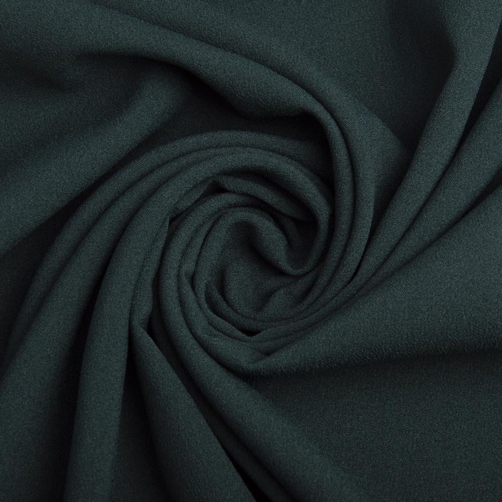 Ткань шифон Мосс креп Темно-зеленый (25166)