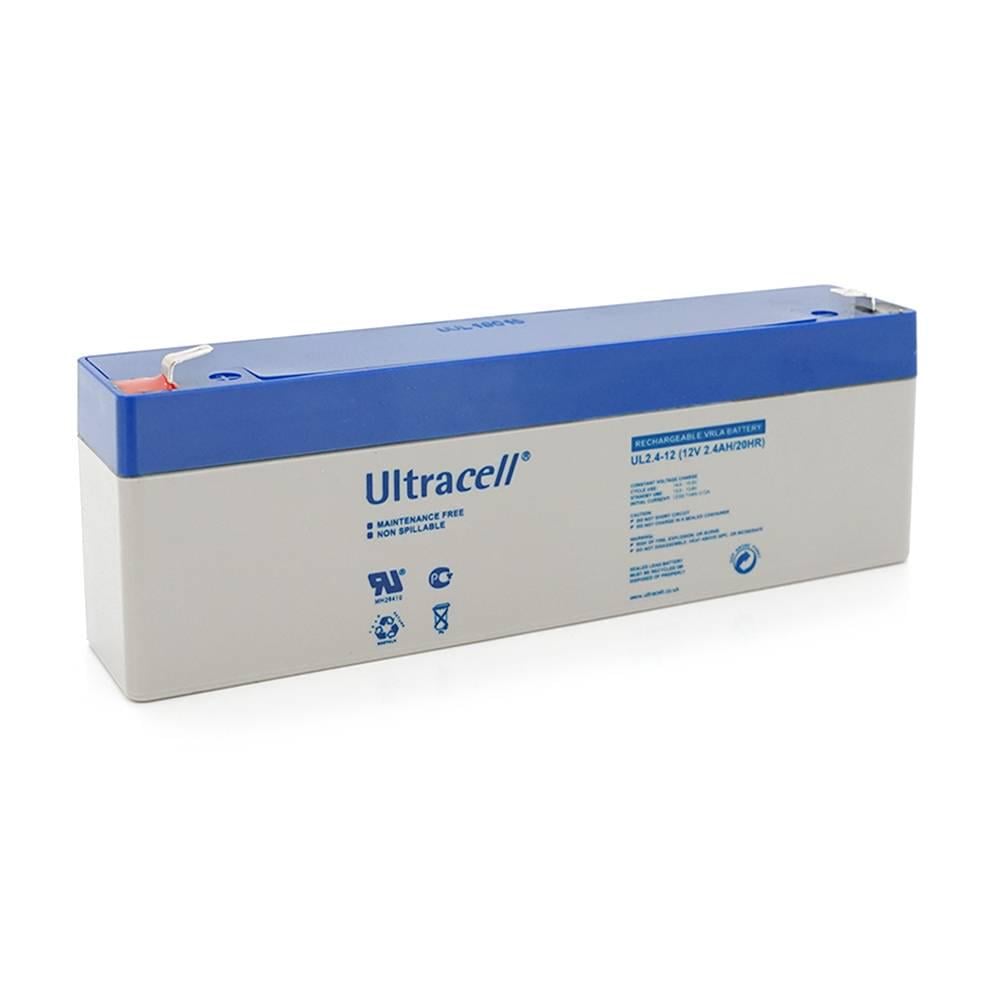 Акумуляторна батарея Ultracell UL2.4-12 AGM 12V 2,4Ah 178 x 35 x 60 White Q10