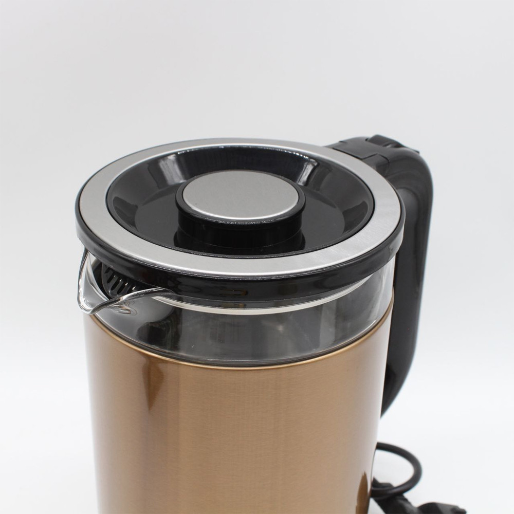 Електрочайний дисковий СВ 9211 2200Вт 2 л Коричневий (GR-04665) - фото 5 Електрочайний дисковий СВ 9211 2200Вт 2 л Коричневий (GR-04665) - фото 5