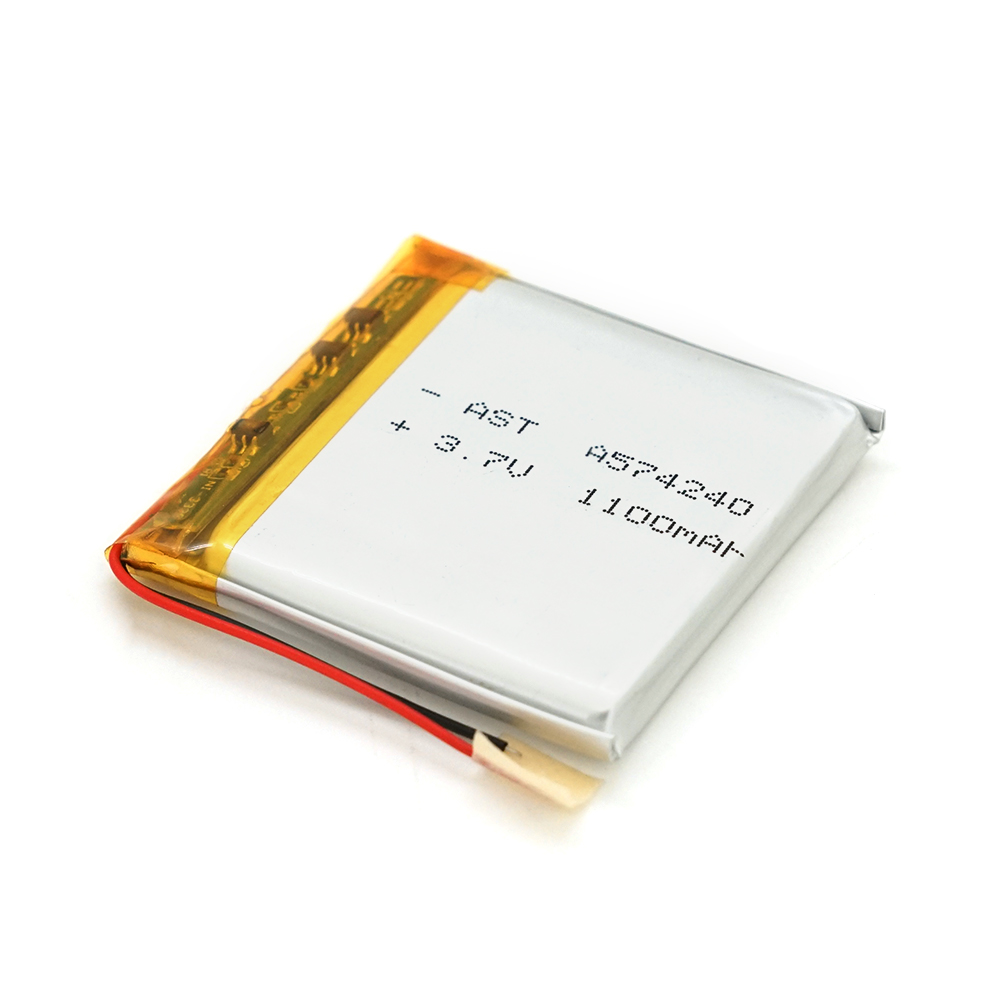 Аккумулятор литий-полимерный Voltronic 6x40x40 мм Li-ion 3,7V 1100 мАч (16750)