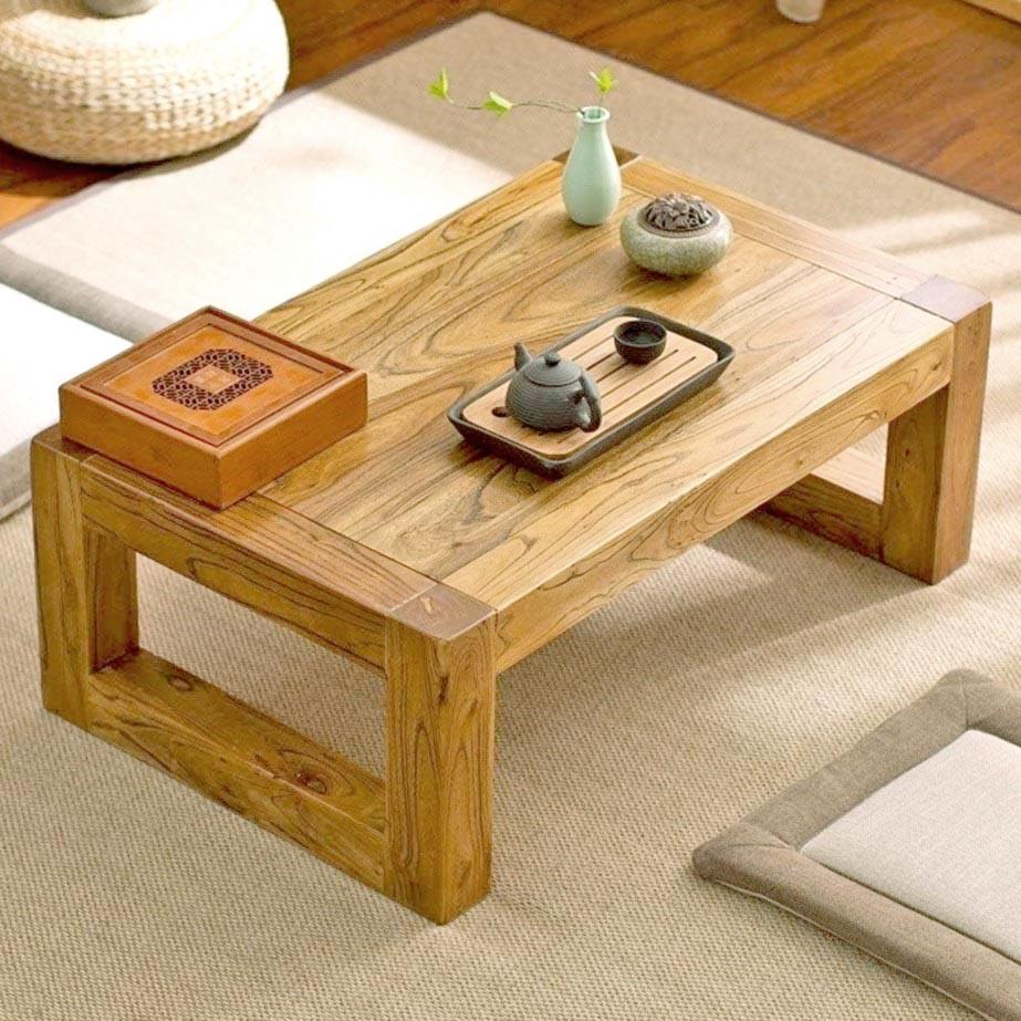 Столик для медитації з дерева Нархаджа 70х40х30 см Сієна (МДТ-7040303405)