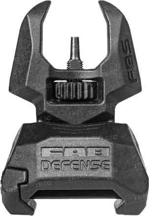 Мушка складная FAB Defense FBS на Picatinny Черный - фото 2
